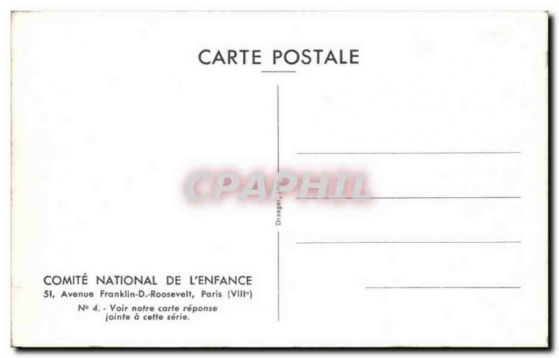 Postcard Modern Monkey Lemurien