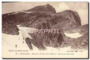 Old Postcard From Chamonix Brevent Massif Back Bel Purchase