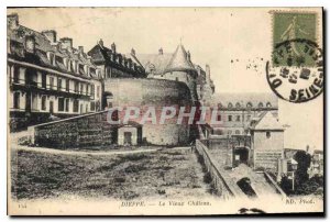 Old Postcard Dieppe Le Vieux Chateau