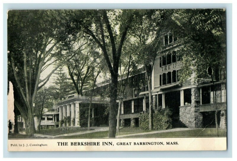 1910-20 The Berkshire Inn, Great Barrington, Mass Postcard P91 