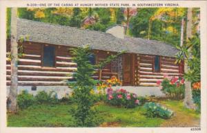 Virginia Hungry Mother State Park One Of The Cabins