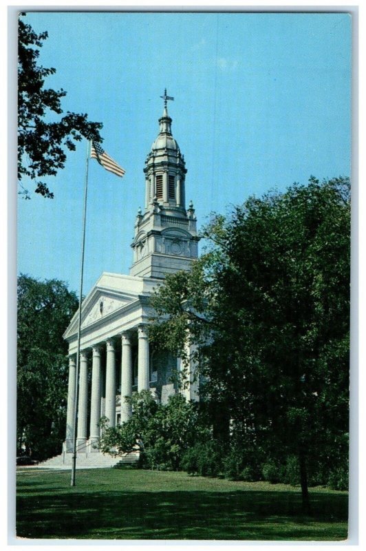 c1960 Exterior View Lawrence College Memorial Chapel Appleton Wisconsin Postcard