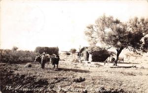 D60/ Monterrey N.L. Mexico Foreign RPPC Postcard c40s alrededores de Farm Scene