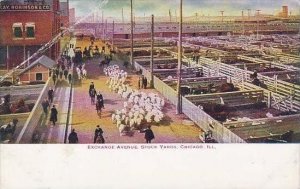 Illinois Chicago Exchange Avenue Stock yards