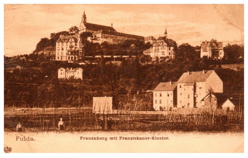 Germany   Fulda  Frauenberg mit Franziskaner Kloster