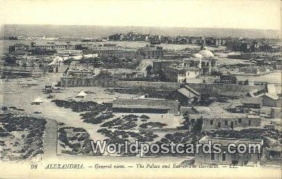 Palace & Ras el Tin Barrack Alexandria Eqypt Unused 