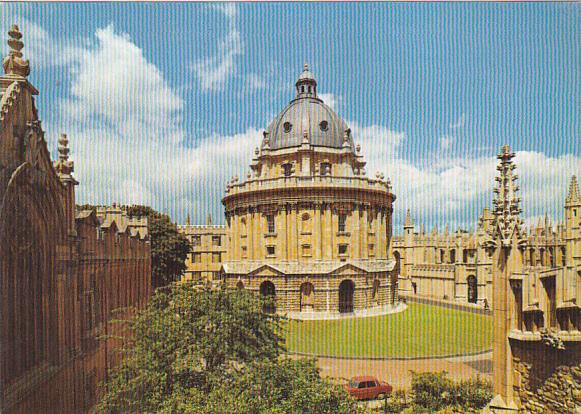 England Oxford View Of Radcliffe Square