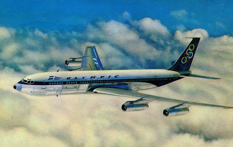 Olympic Airways - Boeing 707-320   (Airline Issued)