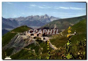 Modern Postcard Panorama of Our Lady of La Salette and Chain Obiou