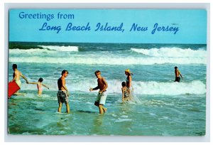 Vintage Long Beach Island, New Jersey. Postcard F143E