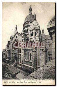 Old Postcard Paris Le Sacre Coeur West Coast