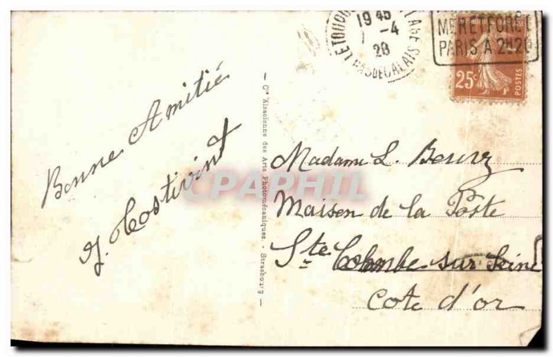 Old Postcard Le Touquet Paris Plage Bathers Group