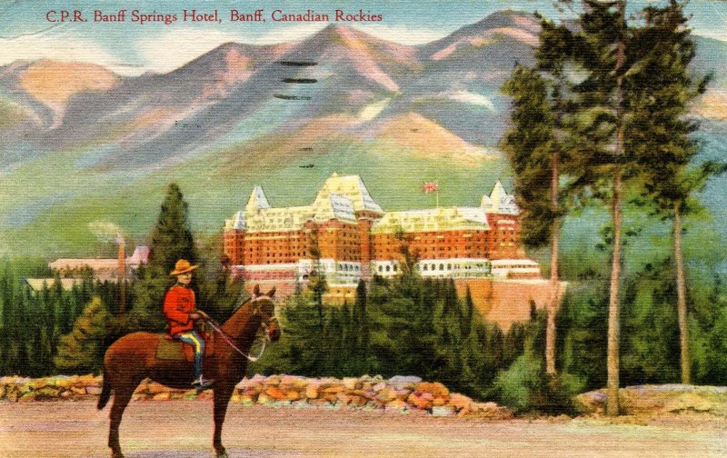 Canada - AB, Banff. C.P.R. Banff Springs Hotel