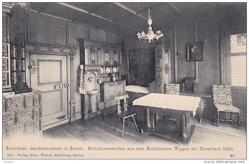 ZURICH, Switzerland, 1900-1910's; Schweizer, Landesmuseum In Zurich