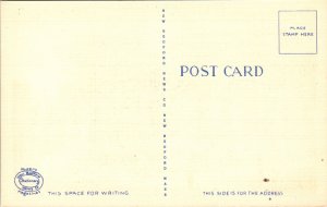 United States Post Office Middleboro Massachusetts MA Linen Postcard VTG UNP  