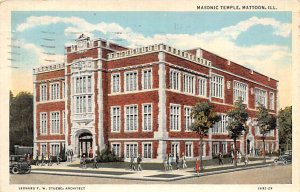 Masonic Temple Mattoon, Illinois USA 1938 