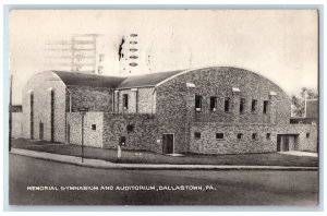 1966 Memorial Gymnasium And Auditorium Dallastown Pennsylvania PA Postcard