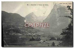 Old Postcard Samoens And Pointe De Criou