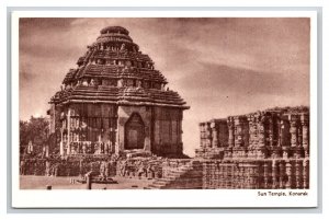 Konark Sun Temple Puri District Odisha India UNP WB Postcard Y17