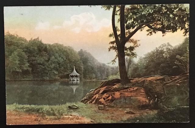 Lake Lenape Delaware Water Gap PA 1910 The Rotograph Co E2461