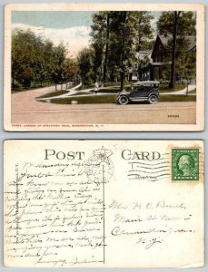 1918 Rugby Corner Stratford Road Schenectady,NY New York Vintage Postcard