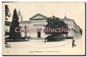 Old Postcard Lons Le Saunier The Courthouse