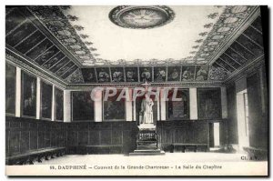 Old Postcard Dauphine Convent Of The Grande Chartreuse La Salle From Chapter