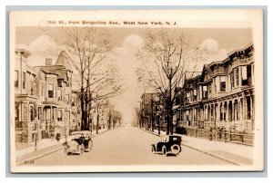 Vintage 1960's Postcard 15th St. & Bergerline Ave. West New York New Jersey