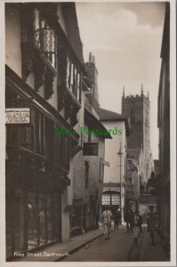 Devon Postcard - Dartmouth, Foss Street   SW12746