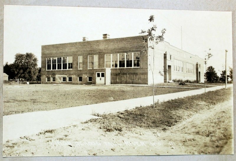 1920 Fall River Wisconsin High School Girl Graduation Memory Scrapbook RPPCs