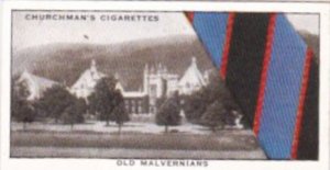 Church Vintage Cigarette Card Well Known Ties No 27 Old Malvernians