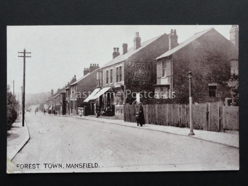 Nottinghamshire: Mansfield FOREST TOWN - Old Postcard by Y.M.C.A. Series