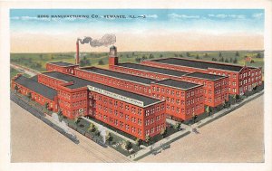 J26/ Kewanee Illinois Postcard c1920s Ross Manufacturing Factory Co.  43