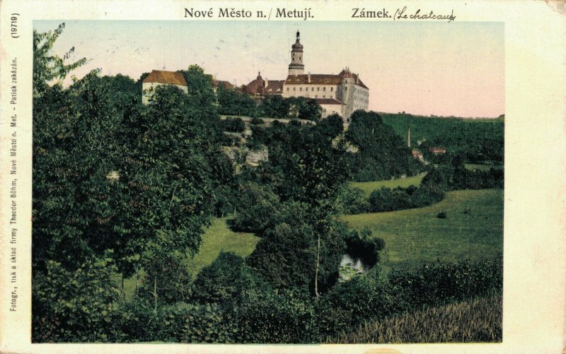 Czech Republic Nové Město nad Metují Zámek Château 06.91