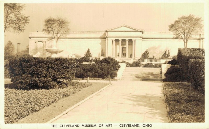 USA The Cleveland Museum of Art Cleveland Ohio RPPC 07.05