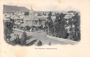 Bloemfontein South Africa The Raadzaal Scenic View Antique Postcard (J34669)