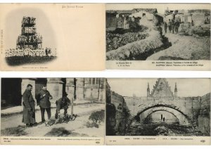 MILITAIRE GUERRE MILITARY SOLDIERS RUINS 2000 CPA Mostly WWI Pre-1940  (L3335)