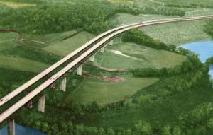 OH - Turnpike Bridges over Cuyahoga River Valley and Ohio Canal