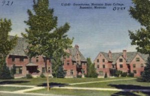 Dormitories, Montana State College in Bozeman, Montana