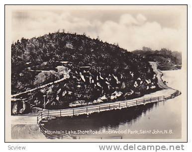 RP, Mountain Lake, Shore Road, Rockwood Park, Saint John, New Brunswick, Cana...