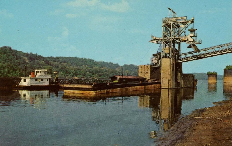 WV - Huntington. Ohio River, Island Creek Coal Co