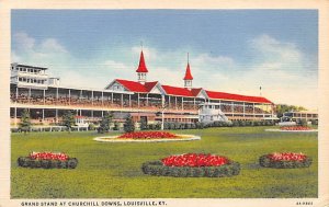 Louisville, KY USA Horse Racing Postcard