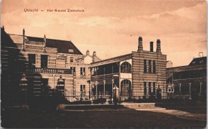 Netherlands Utrecht Het Nieuwe Ziekenhuis Vintage Postcard 09.17