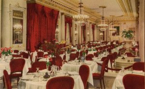 Vintage Victorian Room Palmer House Hotel Chicago Vintage Postcard P144