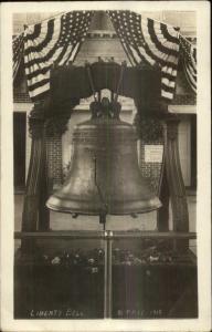 PPIE Panama Pacific Expo Liberty Bell San Francisco 1915 Real Photo Postcard