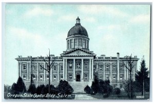 c1910's Oregon State Capitol Exterior Scene Salem OR Unposted Vintage Postcard 