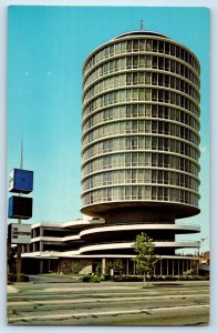 c1960 Columbus Ohio Vintage Postcard Christopher Inn East Broad Street Motor Inn