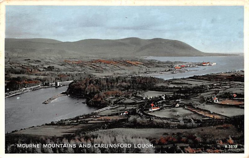 Mourne Mountains and Carlingford Lough Ireland Postal Used Unknown 