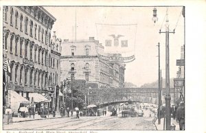 Railroad Arch Main Street, pre 1907 - Springfield, Massachusetts MA