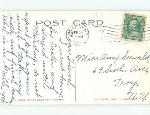 Divided-Back WASHINGTON PARK Albany New York NY c9238
